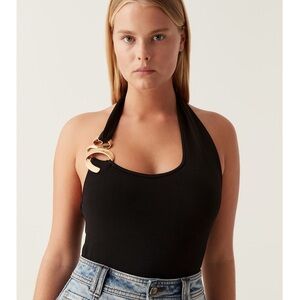 AJE Enigma Hardware Knit Top